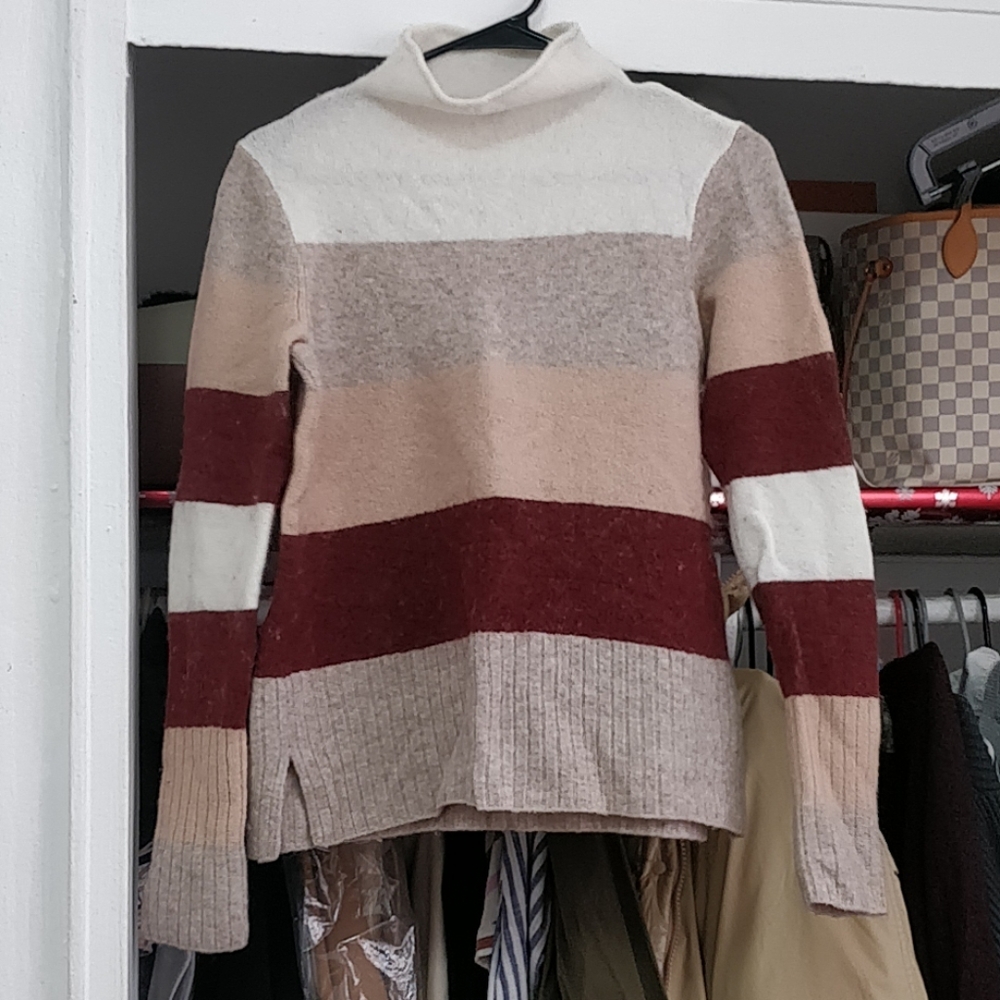Madewell colorblock sweater